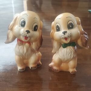 Cocker Spanial Salt And Pepper Shakers